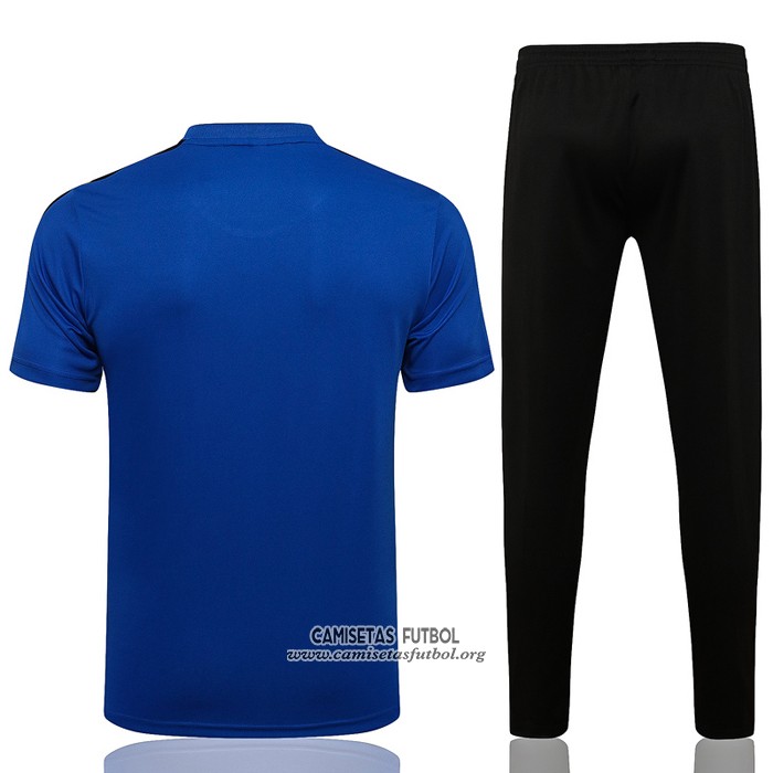 Chandal del Manchester United Manga Corta 2021/2022 Azul